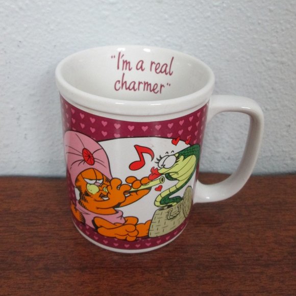 VINTAGE GARFIELD I'M A REAL CHARMER CUP